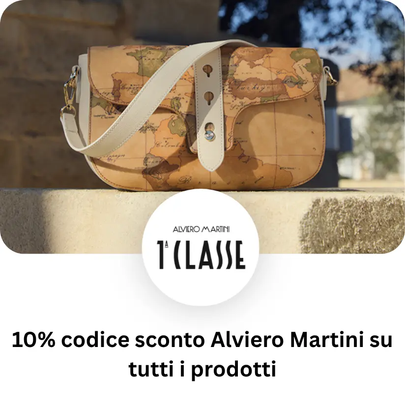 codice sconto alviero martini